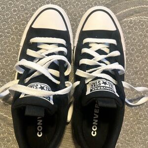 Converse Low Top Sneakers in Black and White